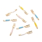 Zinc Alloy Pendants, with Enamel, Tableware
