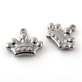 201 Stainless Steel Pendants, Crown