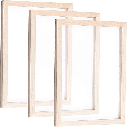 Изготовление деревянной бумаги, рама для формования бумаги, инструменты экрана, для поделок из бумаги своими руками, прямоугольные