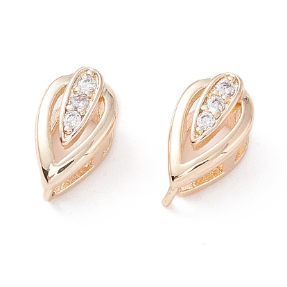 Стойки обшивки латунные микро проложить кубического циркония кулон поручительств, усилитель укороченный бейлс, долговечный, слеза