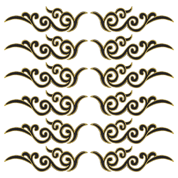 Полиэфирная компьютеризированная вышивка утюгом/пришивка нашивок, аппликация, цветок