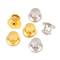 Brass Secure Locking Pin Backs, Locking Pin Clutches Brooch Findings