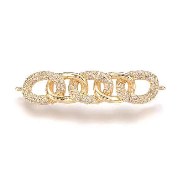 Латунные микро проложить кубических ссылки циркония, цепной