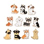Alloy Enamel Pendants, Dog Charms