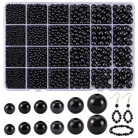 3400 шт. 6 стиль бусины из АБС-пластика с имитацией жемчуга, круглые