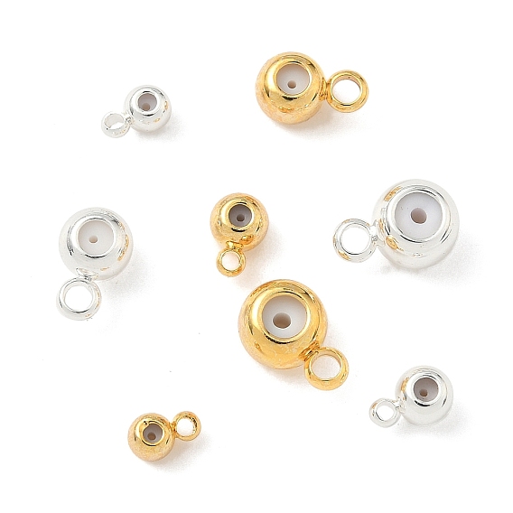 Поручни из латунной трубки, с резиновой заглушкой, круглые, стойки покрытие, без никеля 