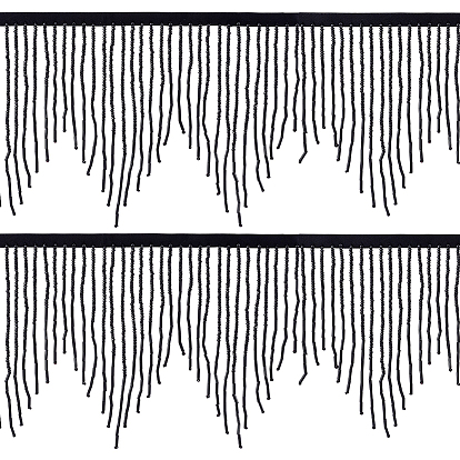 1 отделка бахромы на стекле, украшение для штор из бисера, аксессуары для костюма, с пластиковой жемчужины