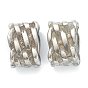 304 Stainless Steel Linking Rings, Oval