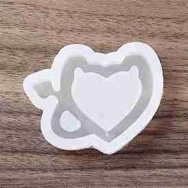 Shaker Molds, DIY Heart Quicksand Silicone Molds, Resin Casting Molds, for UV Resin, Epoxy Resin Craft Making