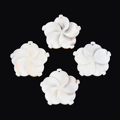 Резные подвески из натуральных пресноводных ракушек, 