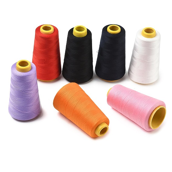 3000M Polyester Machine Embroidery Threads, Sewing Thread for Quilting Crafts