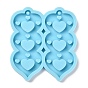 Pendant Silicone Molds, Resin Casting Molds, For UV Resin, Epoxy Resin Jewelry Making, Heart