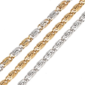 304 из нержавеющей стали lumachina цепи, ионное покрытие (ip), несварные, с катушкой