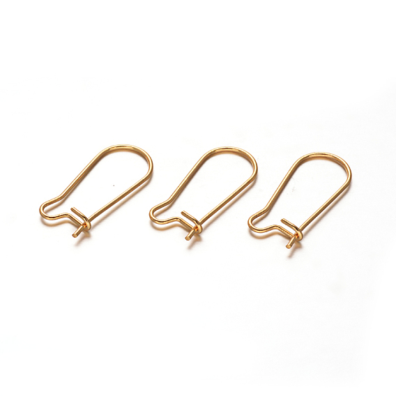 Серьги из 304 нержавеющей стали, 20 датчик, 20x9 мм, штифты : 0.8 мм