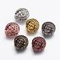 Tibetan Style Alloy Beads, Indian Head