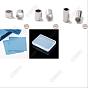 60Pcs 3 Styles 925 Sterling Silver Spacer Tube Beads, Column, with 1Pc Suede Fabric Square Silver Polishing Cloth