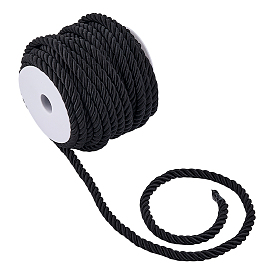 19ярдов полиэстерного витого шнура, 3 -ply, круглые, с катушками