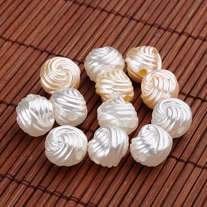 Acrylic Imitation Pearl Beads, Flower