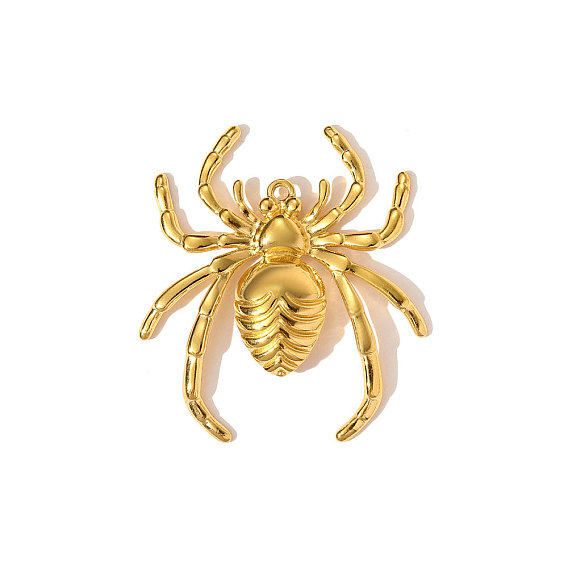 304 подвески из нержавеющей стали, прелести паука, ионное покрытие (ip)