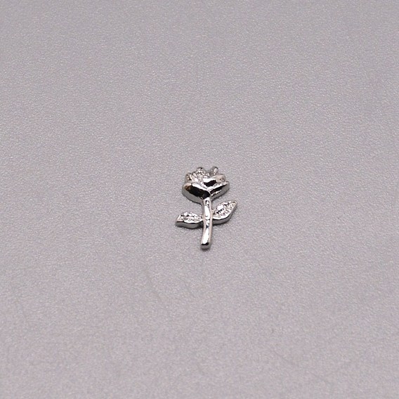 Цветок сплава кабошоны, 3аксессуары для наполнителей d charms, для женского украшения ногтей