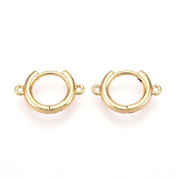 Латунная серьга-кольцо, без свинца, без никеля и без кадмия, кольцо