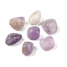 Natural Amethyst Beads, Nuggets, No Hole/Undrilled, Tumbled Stone