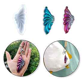 Butterfly DIY Silicone Pendant Molds, Resin Casting Molds, for UV Resin, Epoxy Resin Craft Making