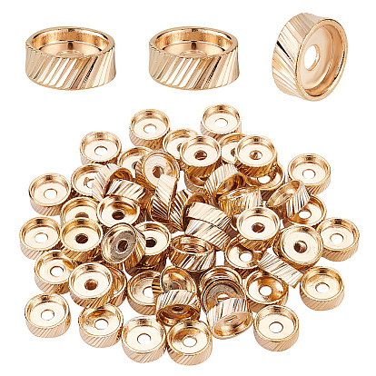 Aluminium Zwischen perlen, , Flachrund