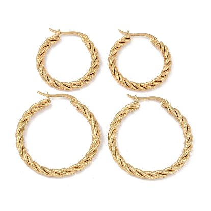 Вакуумное покрытие pvd 201 серьги-кольца из нержавеющей стали, с 304 штифта из нержавеющей стали