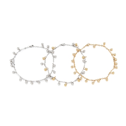 304 из нержавеющей стали сандалеты очарование, круглые