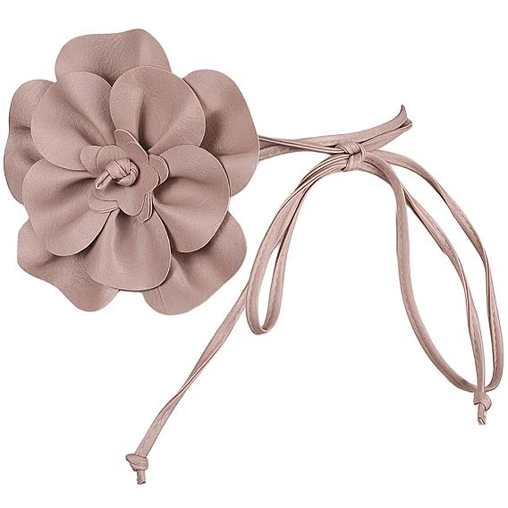 Ремни на талию из искусственной кожи с цветочным принтом для женщин