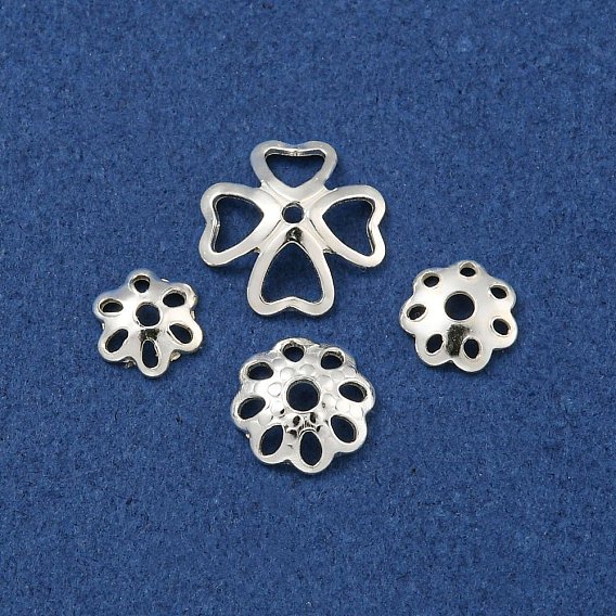 925 шарики из стерлингового серебра, мульти-лепесток, цветок