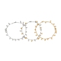304 Stainless Steel Charm Anklets, Round