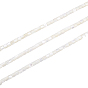 3 Strands Natural Trochid Shell/Trochus Shell Beads Strands, Bleach, Column