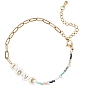 Adjustable Bead Bracelets, with Glass Seed Beads
