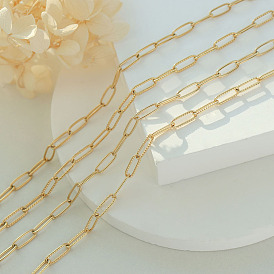 Minimalist Patterned Necklace with Titanium Steel & 18K Gold Plated Collarbone Chain - P494-5