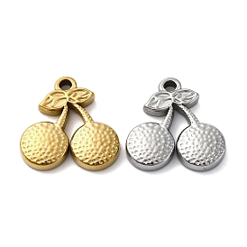 304 подвески из нержавеющей стали, вишневое очарование, вакуумное покрытие pvd