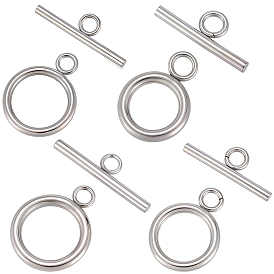 40 наборы 4 стиль 304 застежки-тоглы из нержавеющей стали
