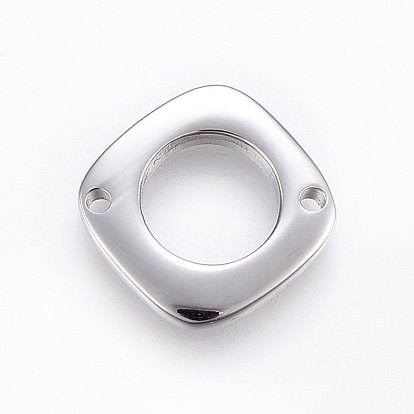 304 Stainless Steel Links Connectors, Rhombus