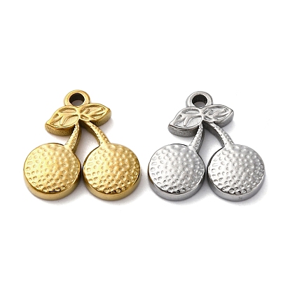 304 подвески из нержавеющей стали, вишневое очарование, вакуумное покрытие pvd