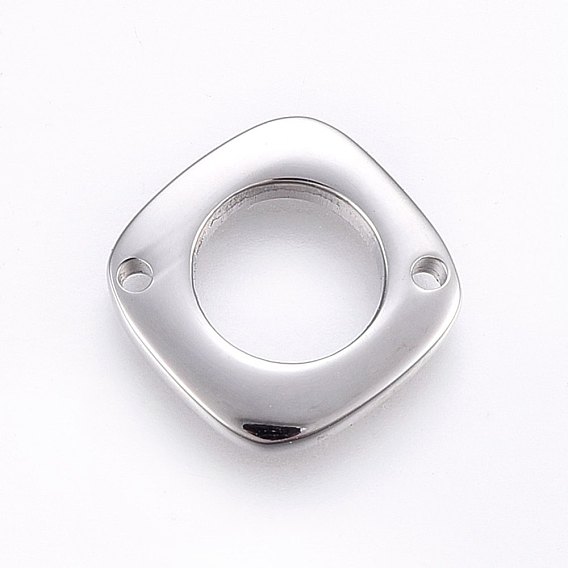 304 Stainless Steel Links Connectors, Rhombus