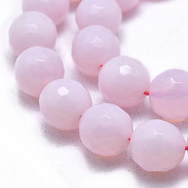 Opalite Beads Strands, Faceted, Round