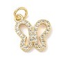 Латунные микро проложить кубического циркония подвески, бабочки прелести, с целью перехода в кольце
