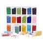 Glass Seed Beads, Opaque Colours Seed, Small Craft Beads for DIY Jewelry Making, Round