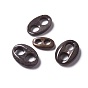 Natural Agate Links Connectors, Oval