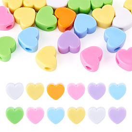 Acrylic European Beads, Large Hole Bead, Mixed Color