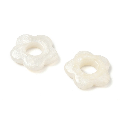 Непрозрачные подвески смолы, формы цветка