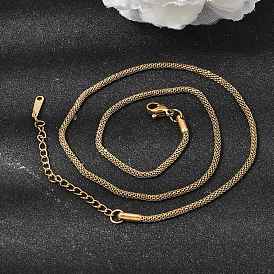 2 мм, унисекс 304 круглые цепочки из нержавеющей стали