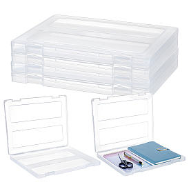 А4 прямоугольные пластиковые коробки для хранения файлов, держатель файла для данных, архивы и контрольная работа