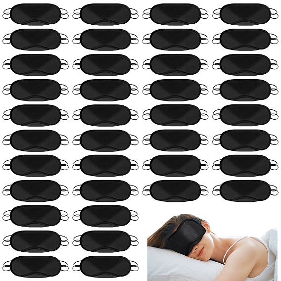 200шт. одноразовые полиэстерные маски для глаз, овальные